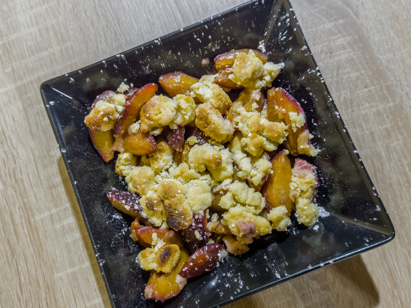Zwetschgen Crumble